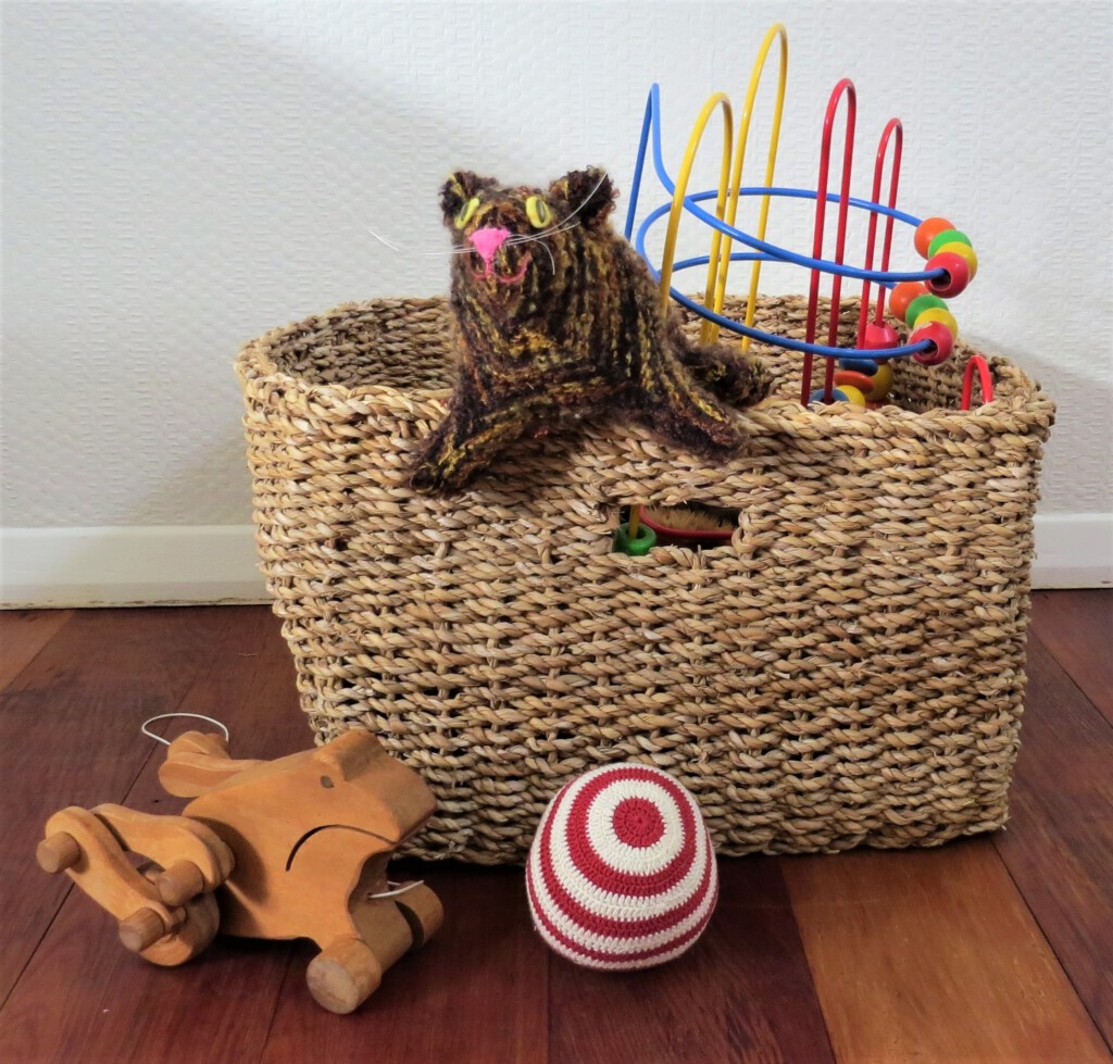 toy basket shelf